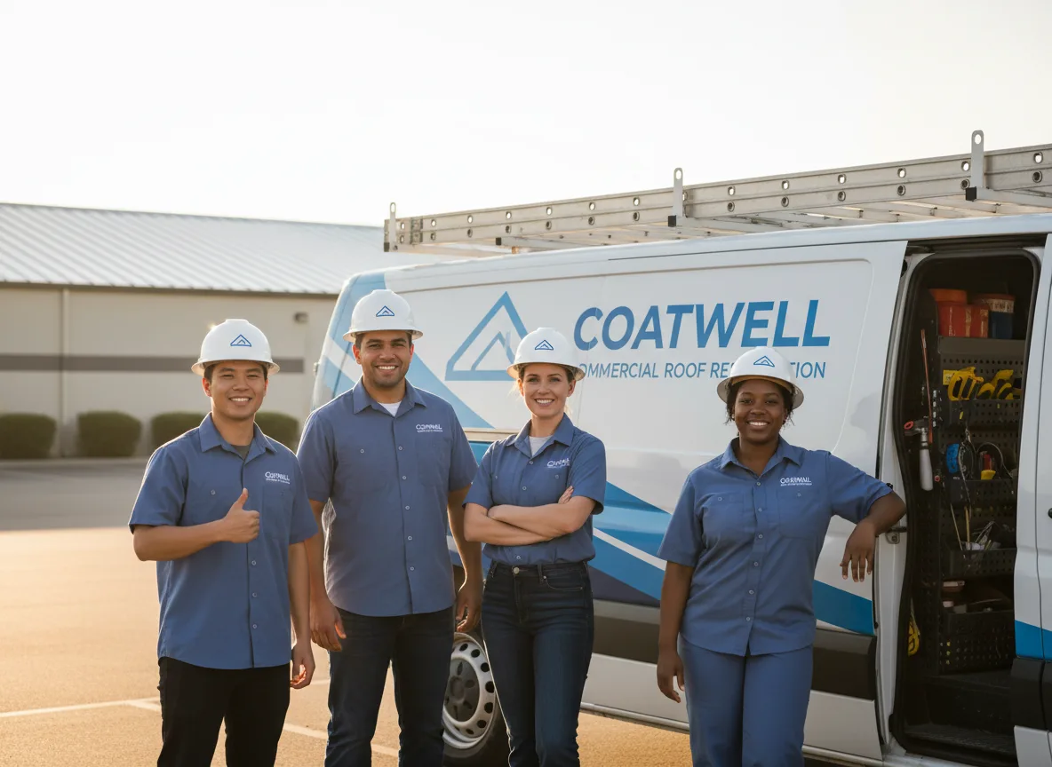 Commercial roof coating company in Hasty, CO